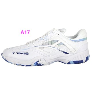 VICTOR 勝利羽球鞋 A362-AF 2.5E寬楦 室內膠底鞋~A17~亮白/深寶藍 ☆‧°小荳の窩 °‧☆㊣