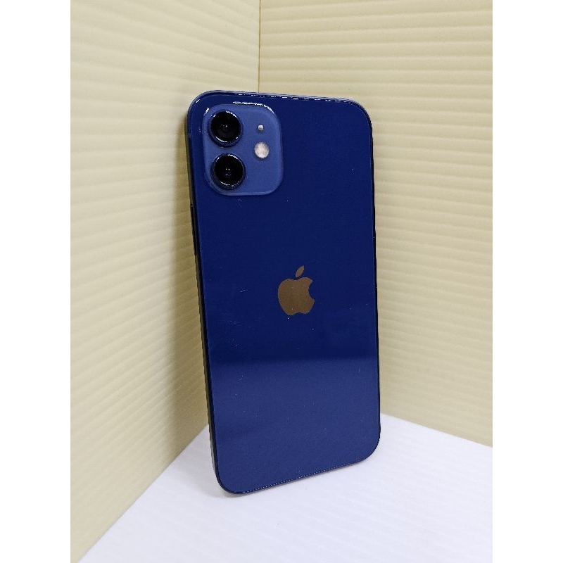 【iPhone 二手】iPhone 12 256GB 藍色二手單機 9成新【可辦理免卡分期過件率高】