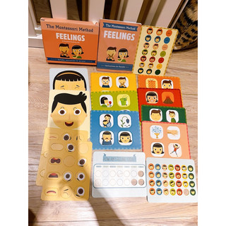 二手The Montessori Method FEELINGS 蒙特梭利情緒遊戲