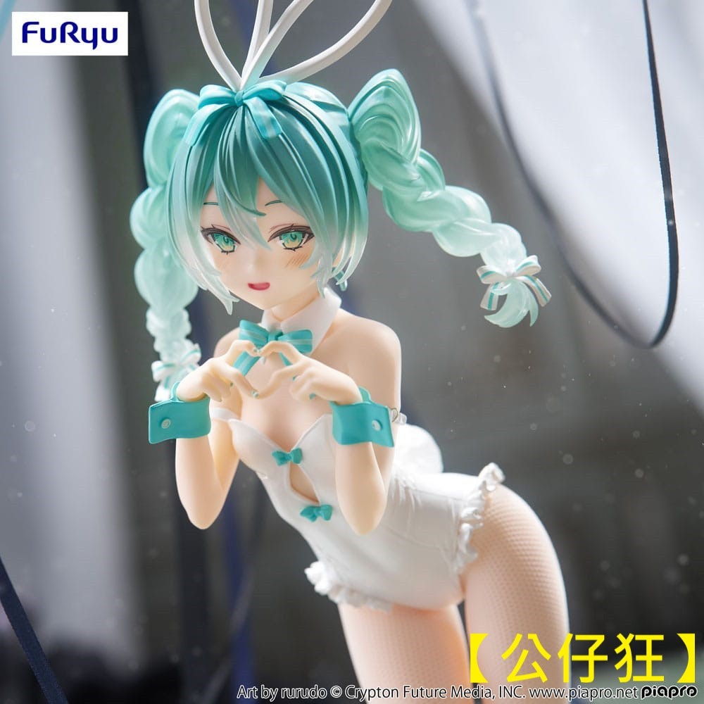 【公仔狂】現貨 景品 FuRyu 初音未來 MIKU 初音 BiCute Bunnies 兔女郎 rurudo 白色