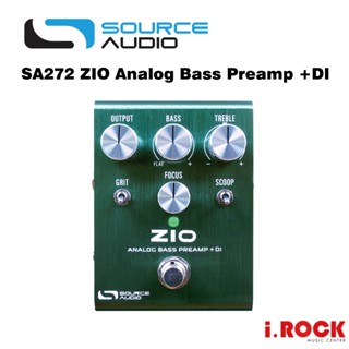 source audio zio analog bass preamp + di 貝斯前級 效果器【i.rock愛樂客】