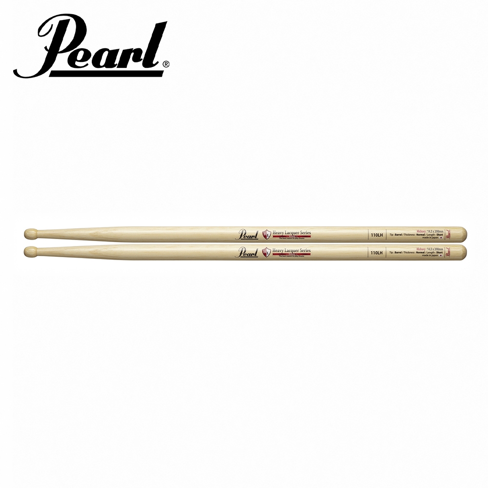 Pearl 110LH 山胡桃木鼓棒 日本製【敦煌樂器】