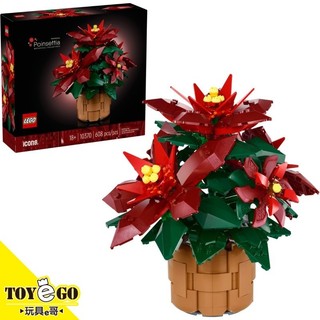樂高LEGO ICONS 聖誕紅 玩具e哥 10370
