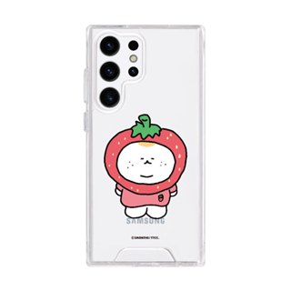 【TOYSELECT】3MONTHS草莓裝悠仔防摔透明SAMSUNG手機殼