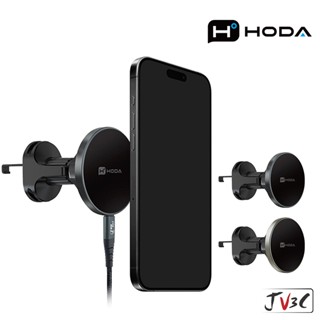 hoda MagSafe 磁吸充電車架 鋁合金車用出風口磁吸充電式手機支架 汽車支架 磁吸支架 汽車導航架 支架