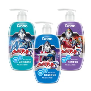 Probo 博寶兒 活力洗髮露／沐浴露／泡泡露500ml【佳瑪】超人力霸王