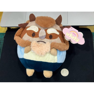 美女與野獸 野獸 先生 ufufy 填充 玩具 絨毛 娃娃 布偶 玩偶 迪士尼 disney 拉 貝特 亞當 洛姆