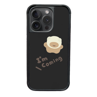 COMPLE｜MagSafe感應式卡槽防摔殼 悠遊卡手機殼 x 磁吸無線充電 For iPhone（帽帽熊來了）