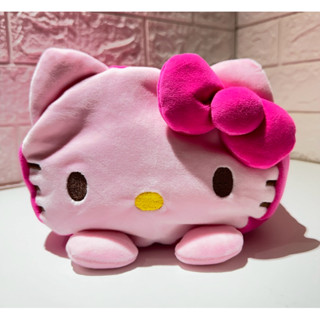 全新現貨 三麗鷗 Sanrio Hello Kitty 粉紅色 超舒服柔軟 絨毛玩偶 絨毛娃娃 桃紅色 午睡枕