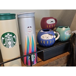 Starbucks 星巴克 貓咪杯子 咖啡杯 馬克杯 隨行杯 保溫杯