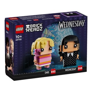 【高雄天利鄭姐】樂高LEGO 40750 星期三＆依妮 BrickHeadz™大頭娃娃
