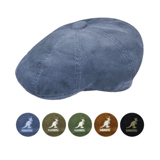 kangol cord hawker 燈芯絨 報童帽 鴨舌帽 黑色 秋冬款 復古 袋鼠帽 正版【tcc】