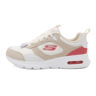 Skechers Skech Air 米白粉紅 網布 休閒 運動鞋 女款 J2721【新竹皇家150078NTPK】