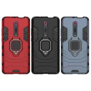 軍規防摔手機殼 Xiaomi 9T Pro 鋼鐵指環支架 小米9T Pro 防摔殼 小米9T Pro 手機殼 防摔殼