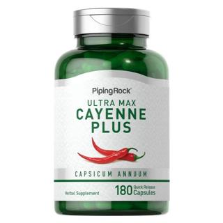 【營養免運】Piping Rock Cayenne 卡宴辣椒 生薑 山楂 180顆