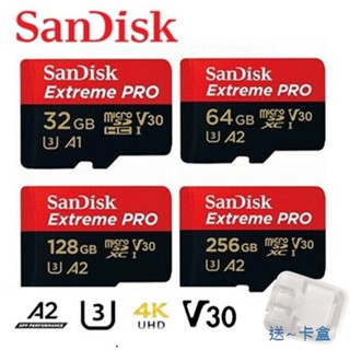 SanDisk 32G 64G 128G 256G MicroSD Extreme PRO GoPro 運動相機 記憶卡