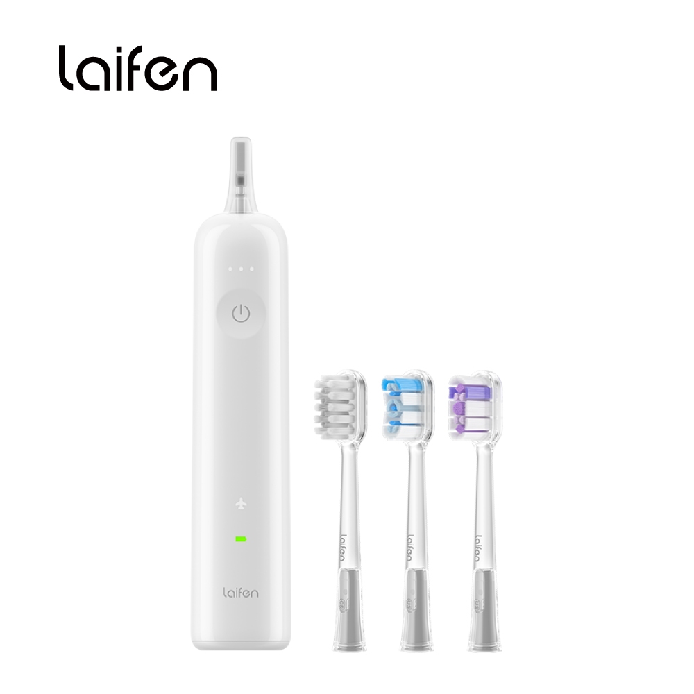 【Laifen 徠芬】 WAVE 掃震電動牙刷 全球首創掃震一體｜APP控制、貝氏刷牙、軟毛刷頭、杜邦刷毛