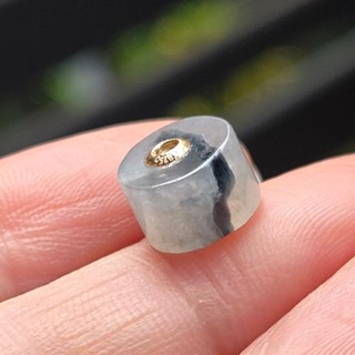嗨，寶貝銀飾珠寶* 翡翠飾品☆18k金 天然緬甸玉A貨 鎖骨鍊 手鍊 隔珠 冰種 烏雞翡翠墜子24-20