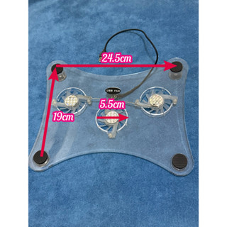 筆電 散熱器 usb風扇 19x24.5CM 風扇孔5.5CM C1
