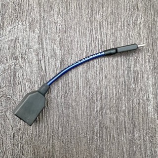 志達電子 DL040/0.1 日本鐵三角 TD04-0501 Type C公- A母 OTG USB DAC 專用傳輸線