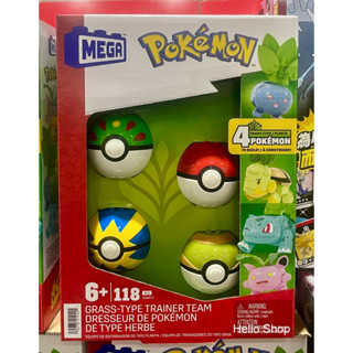 ⟡Helio Shop⟡ Mega Pokemon 草食系訓練家積木組 好市多
