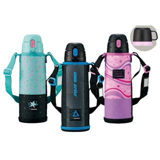 ZOJIRUSHI 象印 2WAY 兩種杯蓋 童用不鏽鋼真空保冷保溫瓶 1030ml SP-JB10 兒童水壺 1L