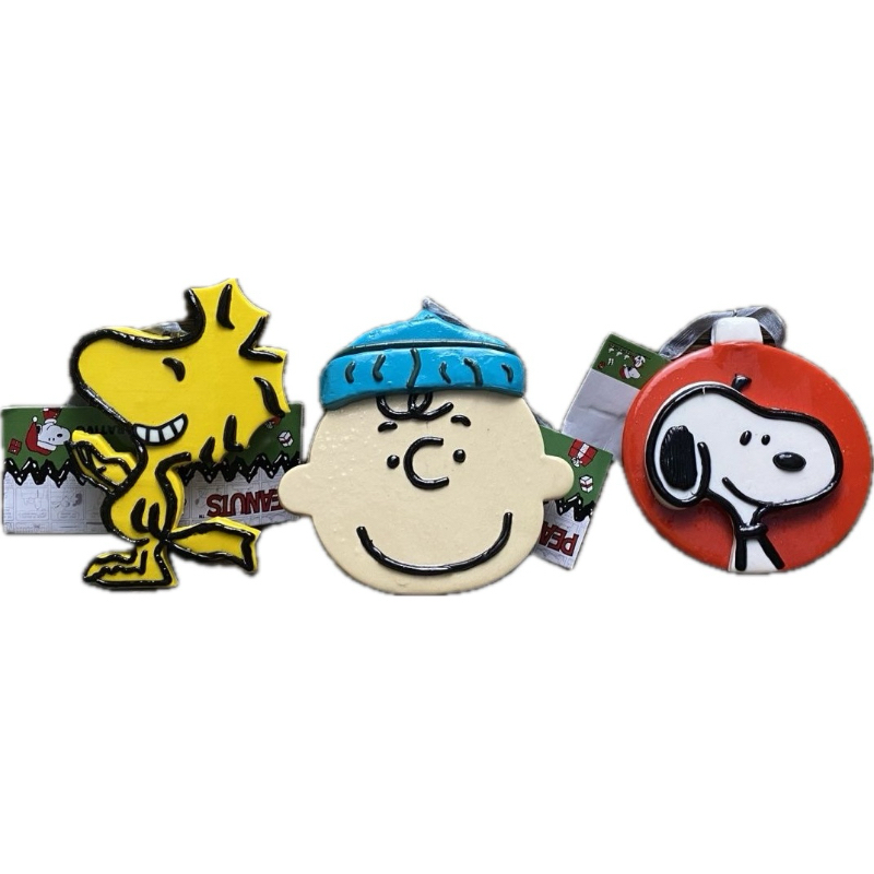 史努比Snoopy 聖誕樹掛件 車掛 可diy冰箱貼