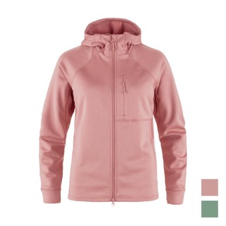 Fjallraven 小狐狸 女 Abisko Grid 連帽外套 刷毛 中層 外套 高領 夾克 14600184