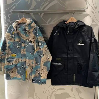 【 B.O.B 潮牌服飾代購 】FW24最新款 🆕️AAPE 迷彩機能衝鋒衣（ 現貨馬上出 ）