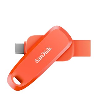 SanDisk 晟碟 Phone Drive 32G 64G 128G OTG Type-C 雙用隨身碟 橘色