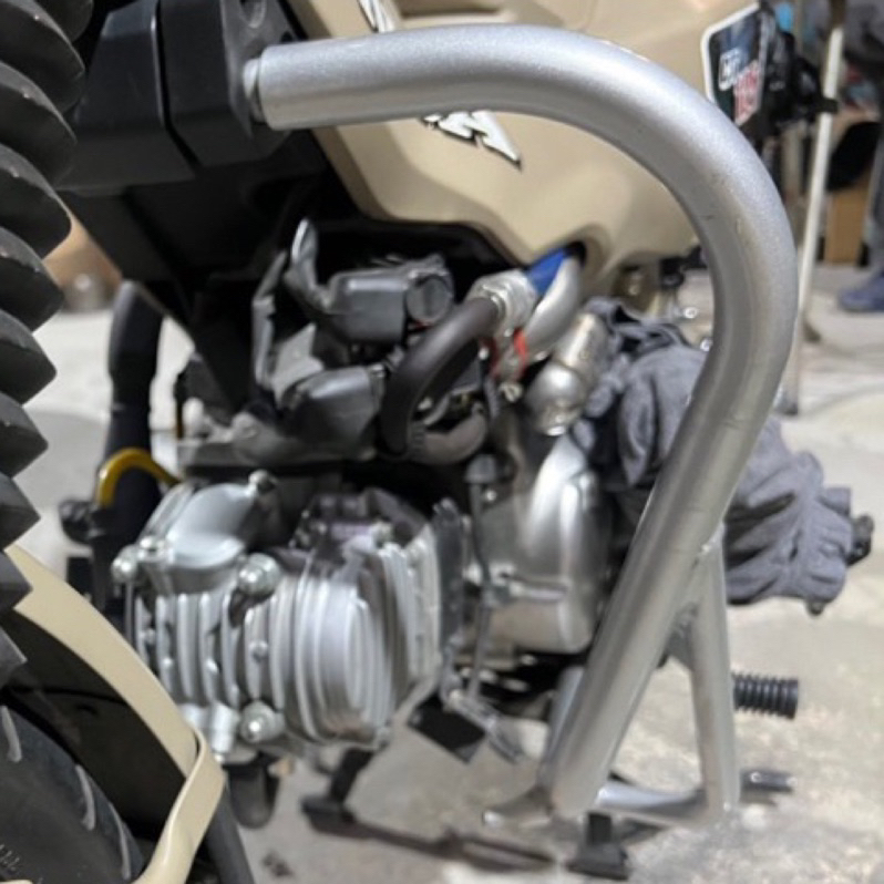 二手-DAYTONA引擎保桿CT125本田小狼HONDA CUB原廠銀