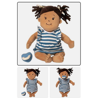 Manhattan Toy Baby Stella Brunette Baby First Baby Doll 15"