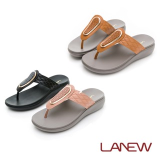 LA NEW 羊皮夾腳拖鞋(女2300837)