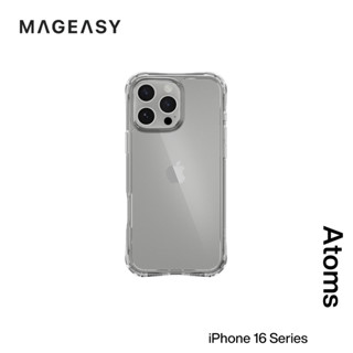 【KOZIIY】MAGEASY iPhone 16 Series Atoms 超軍規防摔透明殼