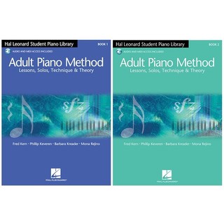 【599免運費】Hal Leonard Adult Piano Method / 1、2共兩冊