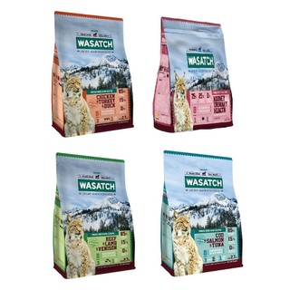 WASATCH 瓦莎奇 原生貓糧裹凍乾 全齡貓用 3種肉配方/護腎與泌尿道保健