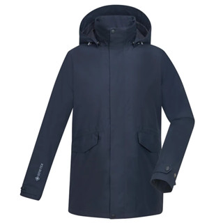 ATUNAS 歐都納 男外套 都會休閒GORE-TEX+保暖羽絨二件式外套 防水防風旅遊 [北方狼] A1GT2306M