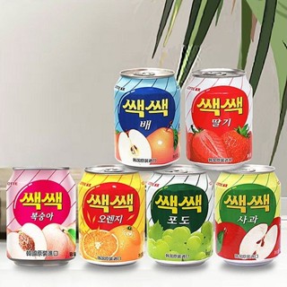 LOTTE 樂天 粒粒葡萄汁／蘋果汁／水梨汁／草莓汁／水蜜桃汁(238ml) 款式可選 DS007903