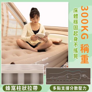 臺灣出貨🎉充氣床墊 穩固支撐 打地鋪床墊 打地鋪睡墊 戶外全自動充氣床墊 充氣床墊 露營床墊 戶外露營 氣墊床雙人 氣墊