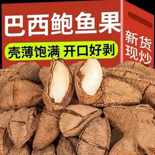 【新貨促銷】鮑魚果沙漠果堅果每日500g袋裝散稱巴西原味孕婦乾果零食辦公室250g