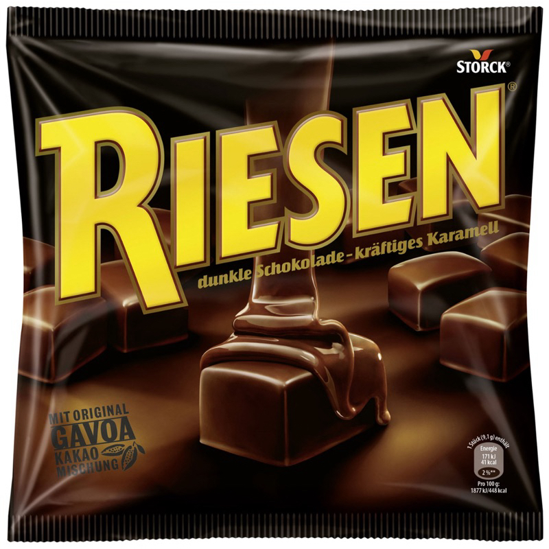 🇩🇪德國Storck Riesen 香濃可口 巧克力焦糖 231克