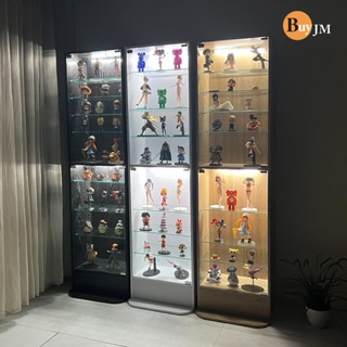 低甲醛 LED多功能展示櫃180CM多功能收納櫃 置物櫃 收藏櫃 玻璃櫃 模型櫃 公仔櫃 樣品櫃包包櫃 BO034