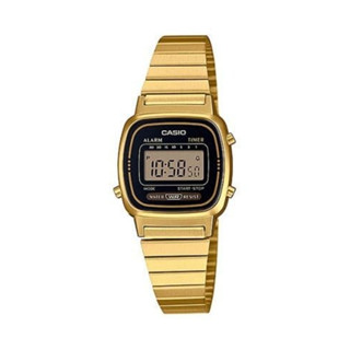 CASIO 卡西歐 復古 優雅 質感 時尚 數位 電子女錶 - 復刻金 (LA670WGA-1) [秀時堂]