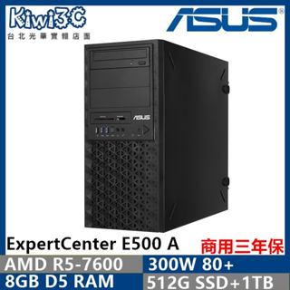 商用工作站 ASUS E500A 90SF03G1-M00060 R5-7600/8G/1TB+512G