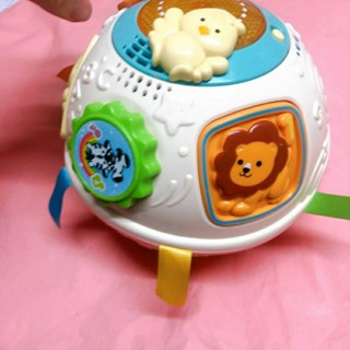玩不到1個月，7折售) Vtech 聲光 爬行球（原買$1019）炫彩 聲光 滾滾球 轉轉球 嬰幼兒 爬行球 玩具 寶寶