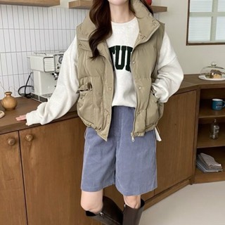 澄癮韓國選品｜蓬鬆感羽絨背心(4colors)｜東大門選品 正韓 韓國服飾 背心 羽絨背心