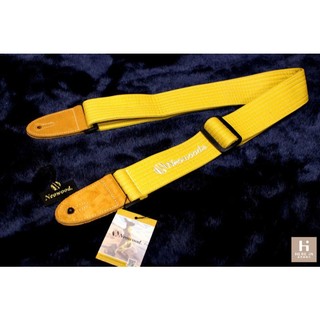 ▶合音樂器行◀ 全新 Neowood 純色系列背帶 木吉他/電吉他/電貝斯 芥末黃 (8色可選)