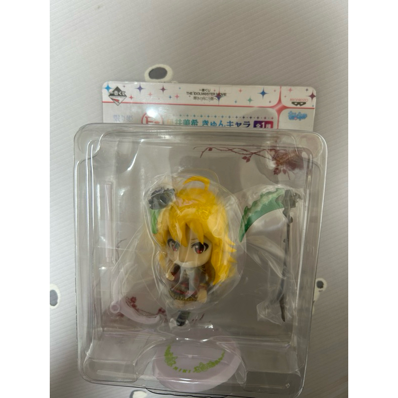 E賞  星井美希 偶像大師 一番賞  Q版  睡美人 THE IDOL M@STER 黏土人 日本空運 全新未拆