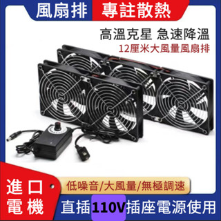 排風扇 散熱風扇 可調速超強電腦風扇 大風量 靜音通風 雙鋼網暴力風扇 抽風扇 空氣循環風扇12cm機箱風