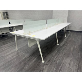 禾吉辰】二手 工作站 辦公桌 桌面屏風 2/3/6/8人 辦公室 桌屏 矮屏風 多人座位 辦公傢俱 全新 二手